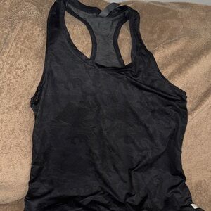 Vuori Black camo Racerback Tank Top -